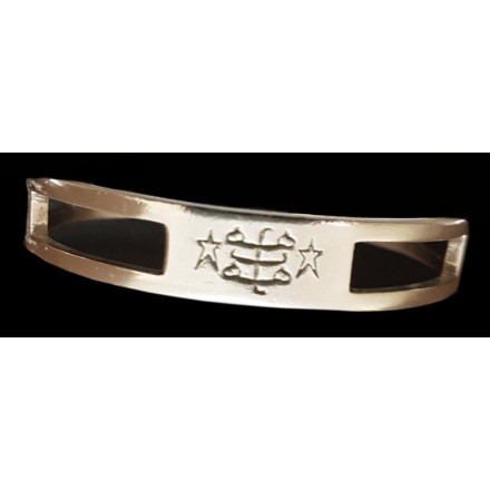 Bracelet alliage rigide  signe