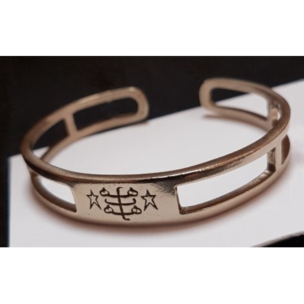 Bracelet alliage rigide  signe