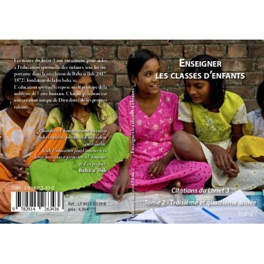 Citations Livre 3 -Tome 2- Enseigner des classes d'enfants - 3ième & 4ième Année