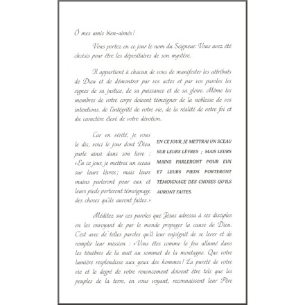 Epître aux dix-huit lettres du Vivant