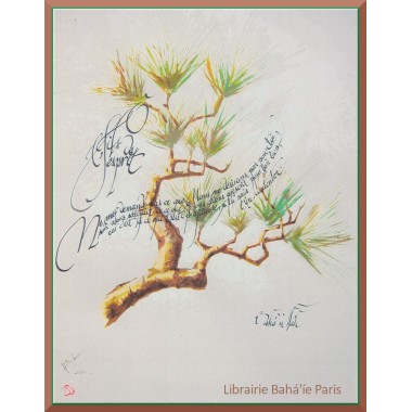 Calligraphie - C45 - 'Ô fils de l'esprit ! Ne me demande pas