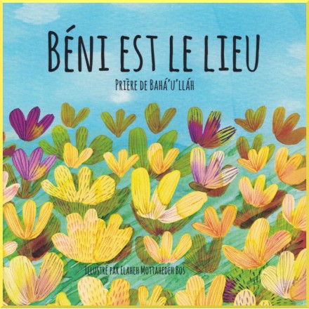 Prière pour enfant, débutant en lecture, Béni est le lieu
