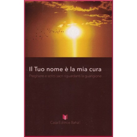 Il Tuo nome è la mia cura , livre de prières et Écrits en Italien
