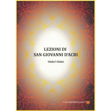 Leçons de Saint-Jean d'Acre en Italien