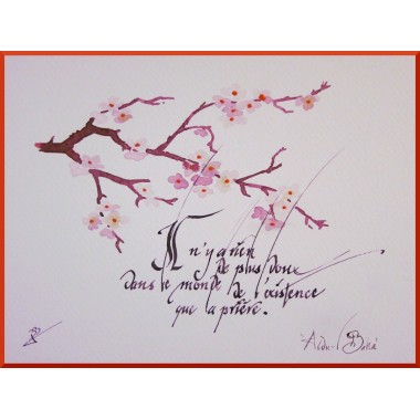 Calligraphie - C47 - 'Il n'y a rien de plus doux..'