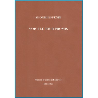 Voici le jour promis