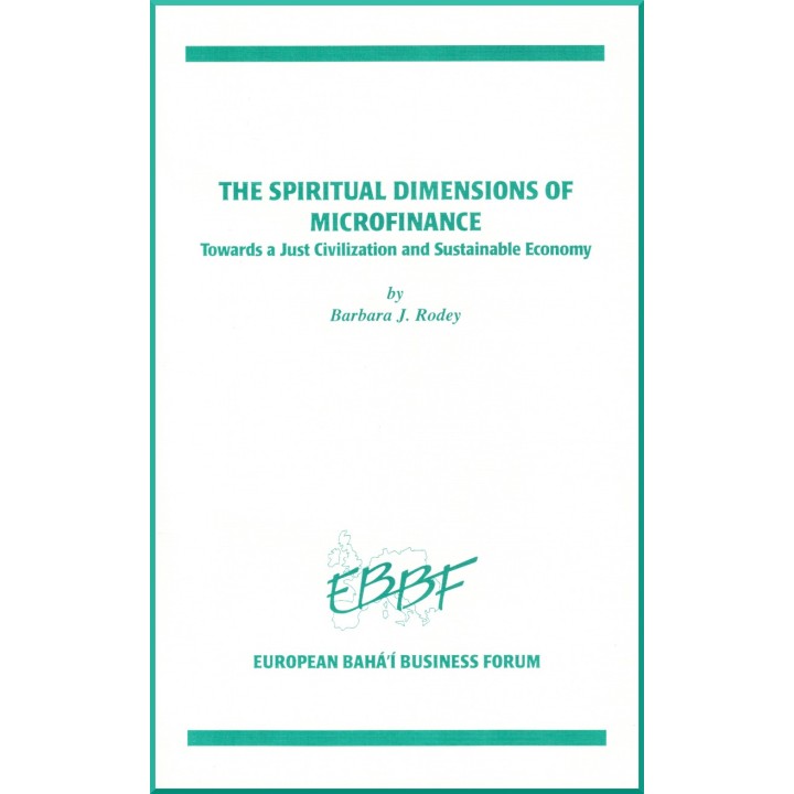 The Spiritual  Dimensions of Microfinance