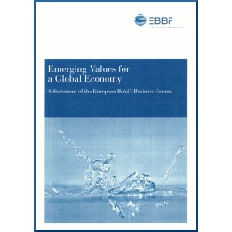 Emerging Values for a Global Economy