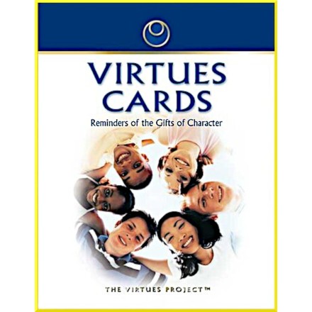Le Projet des Vertus , Cartes pour éducateurs, Version Anglaise