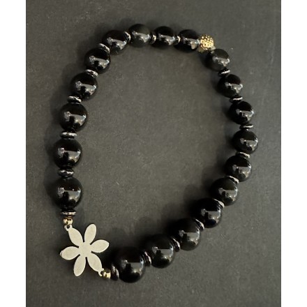 Chapelet 19 perles Verre ou Pierre