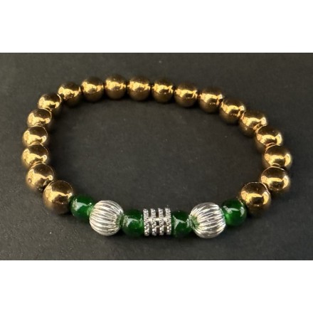 Chapelet 19 perles Verre ou Pierre