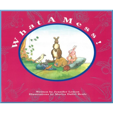 Livre pour enfant en anglais : What a Mess ! (The story)