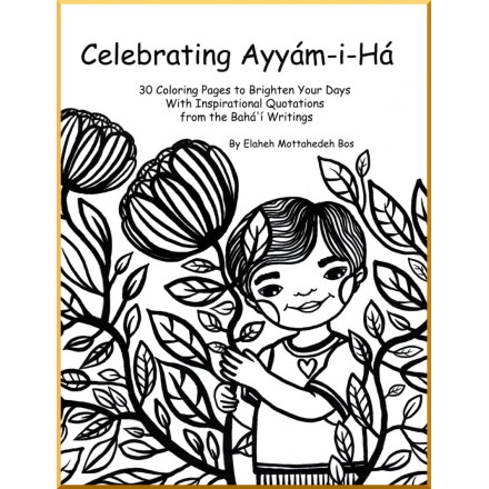 Livre pour enfant en anglais : Coloring book Celebrating Ayyám-i-Há