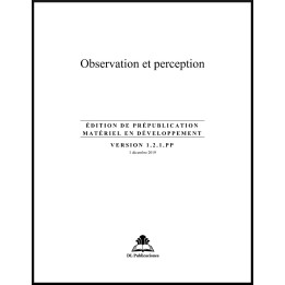 Ruhi - Préjeune - Observation & Perception