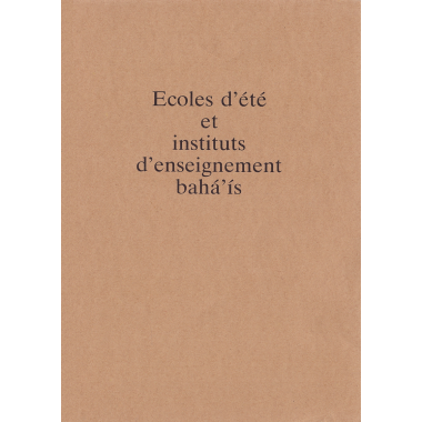 Écoles d'été et instituts d'enseignement bahá'is